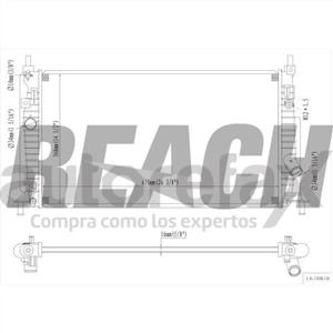 RADIADOR DE ENFRIAMIENTO REACH - REA4113100116