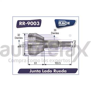 JUNTA HOMOCINETICA RACE - RR9003