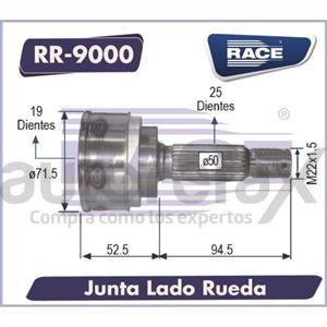 JUNTA HOMOCINETICA RACE - RR9000