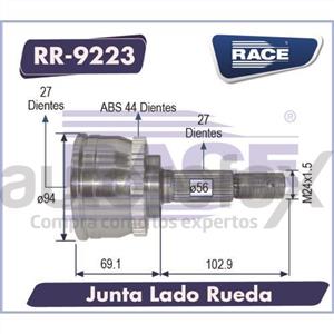 JUNTA HOMOCINETICA RACE - RR9223