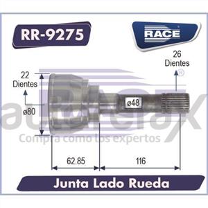 JUNTA HOMOCINETICA RACE - RR9275