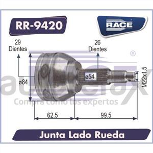 JUNTA HOMOCINETICA RACE - RR9420