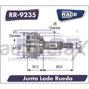 JUNTA HOMOCINETICA RACE - RR9235